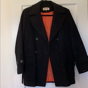 Michael Kors black pea coat